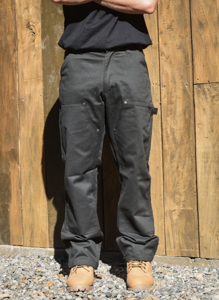 Pantalón Carpintero Verde Militar 9oz